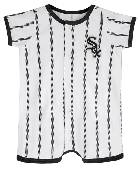 Infant MLB Chicago White Sox Power Hitter Short Sleeve Coverall
