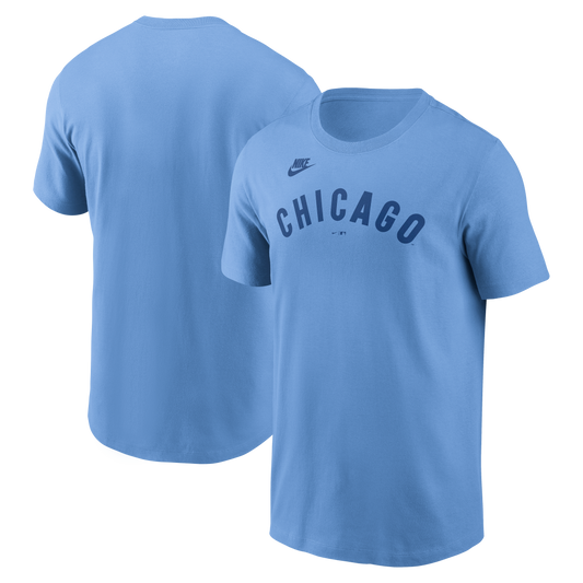 Men's Chicago Cubs Nike Cooperstown 78 Valor Blue T-Shirt