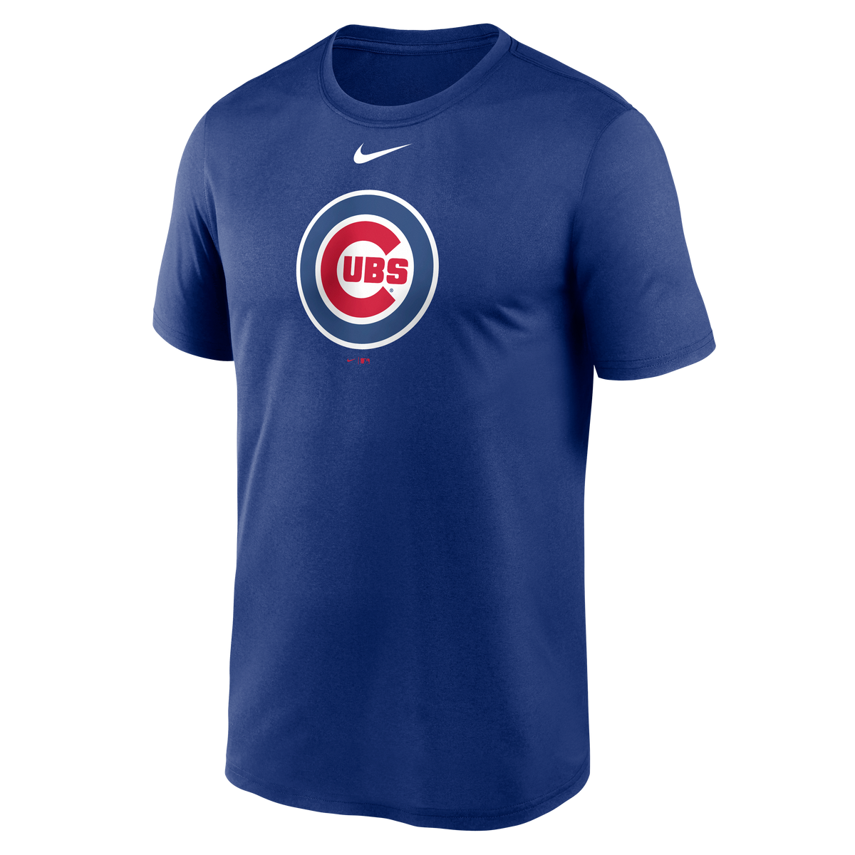 Men's Chicago Cubs Nike Royal Large Logo Dri-Fit T-Shirt