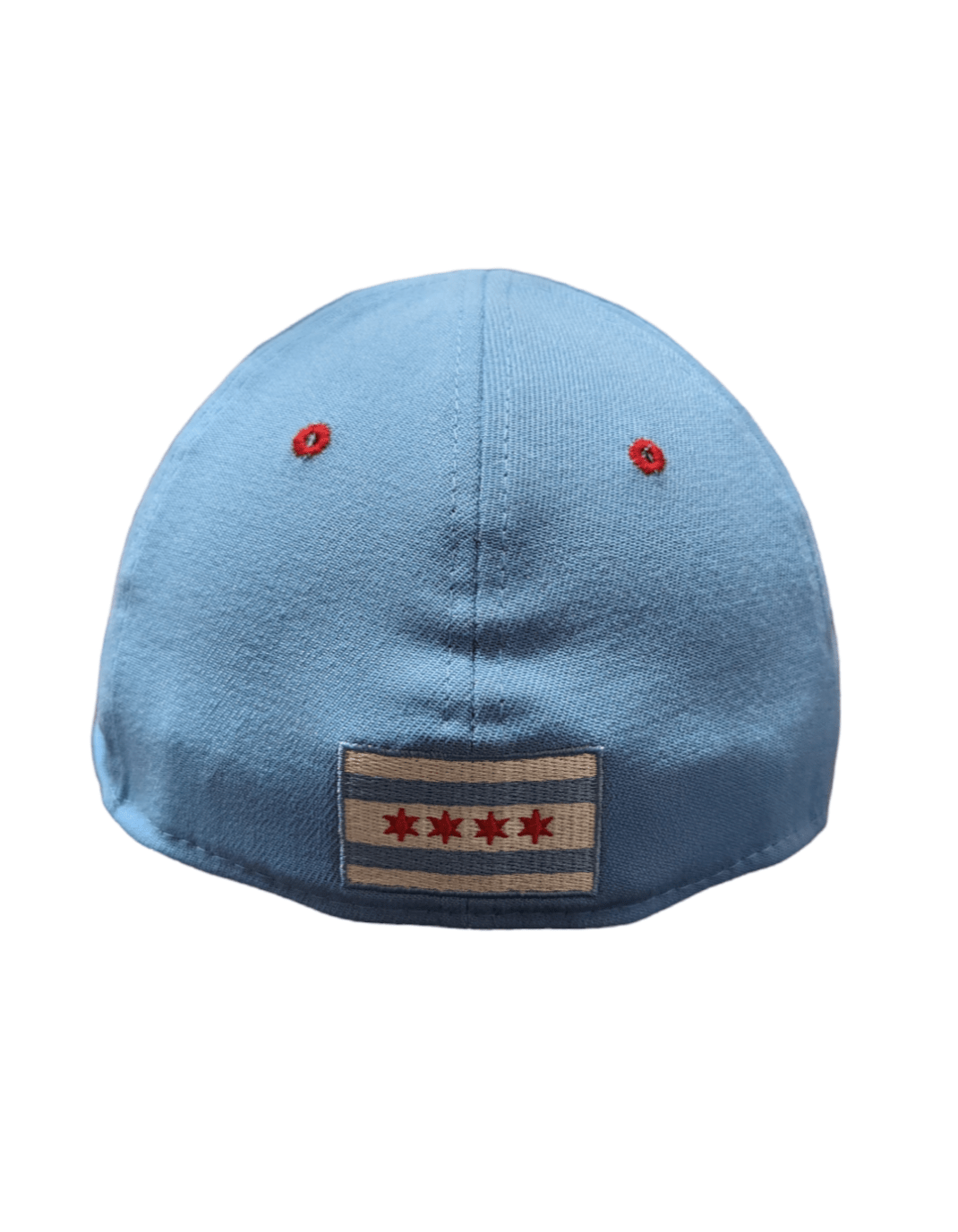 Mens MLB Chicago Cubs Chicago Flag Wrapped 39THIRTY Flex Fit Cap By New Era