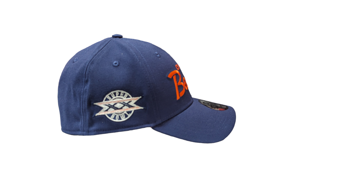 Chicago Bears New Era Super Bowl XX Griswold Navy 39THIRTY Flex Hat