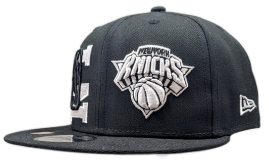 New York Knicks New Era Black 2022 NBA Draft 9FIFTY Snapback Hat