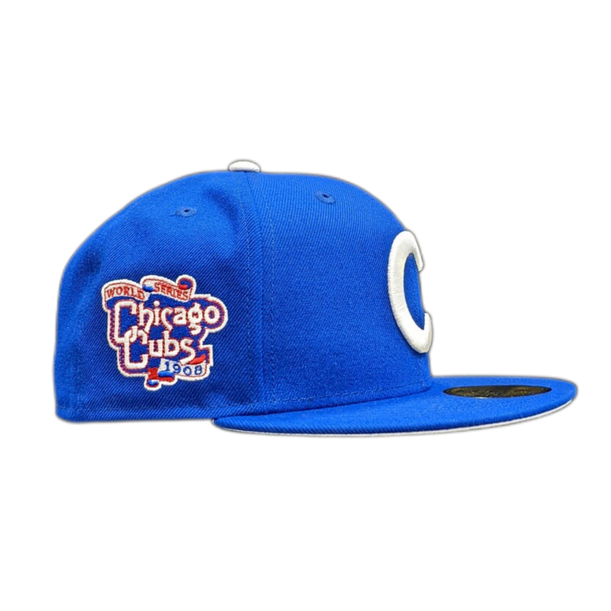 Chicago Cubs Royal 1908 World Series Champions New Era 59FIFTY Fitted Hat