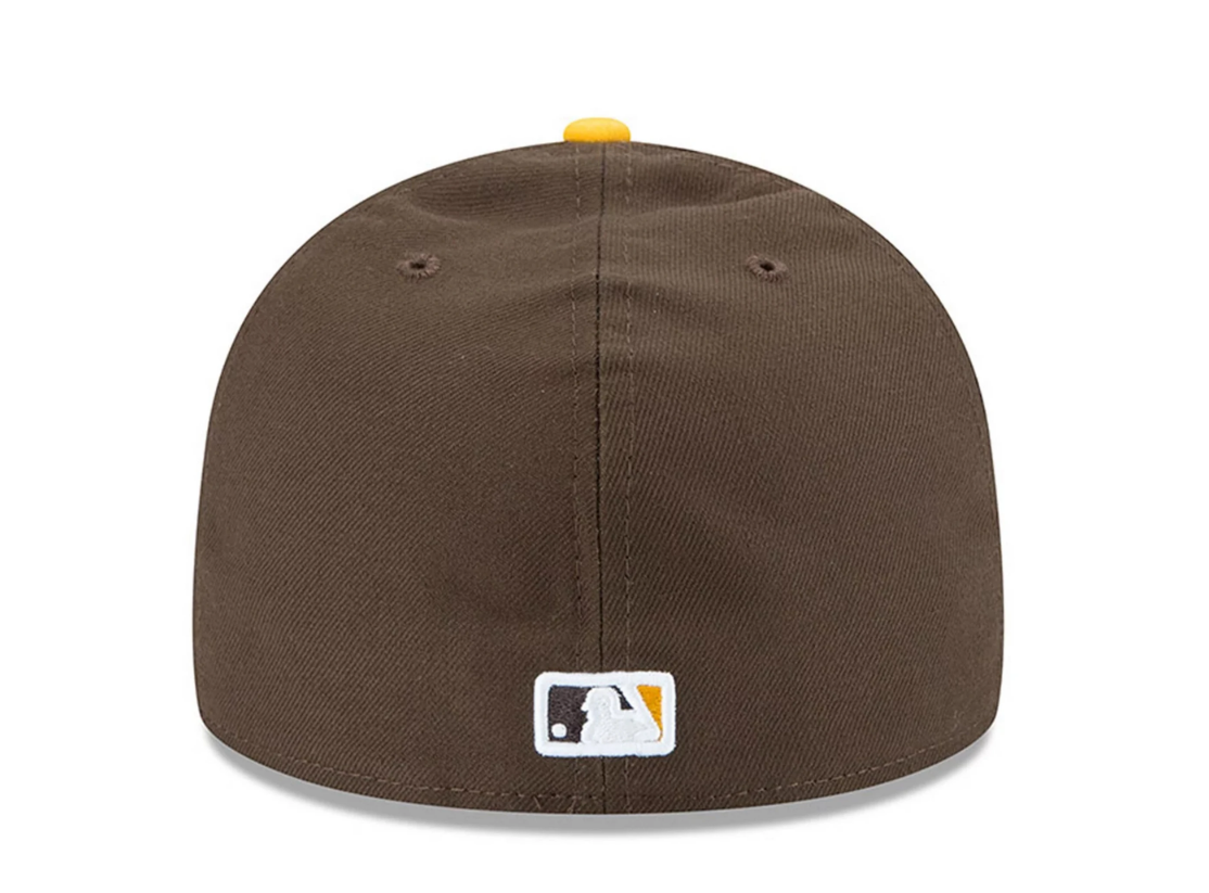 Men's San Diego Padres New Era Brown Alternate 2 Authentic Collection On-Field 59FIFTY Fitted Hat
