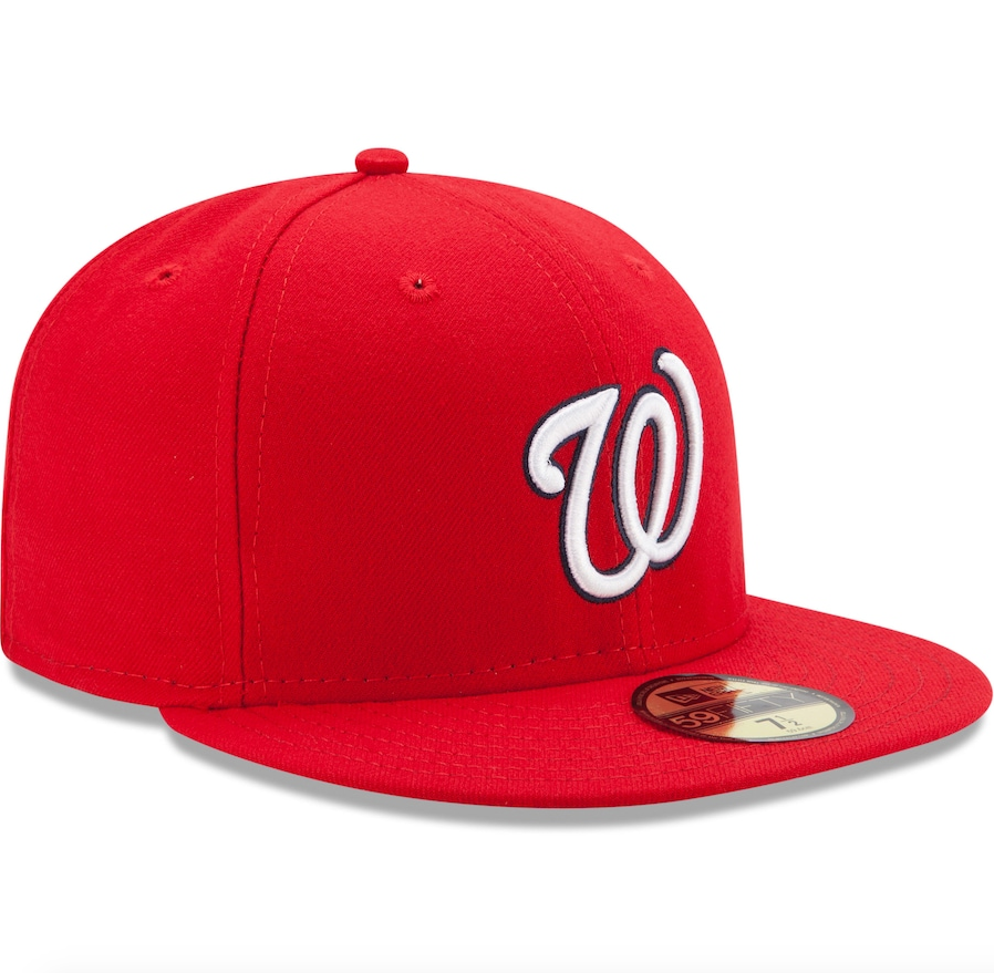 Men's Washington Nationals New Era Red Game Authentic Collection On-Field 59FIFTY Fitted Hat