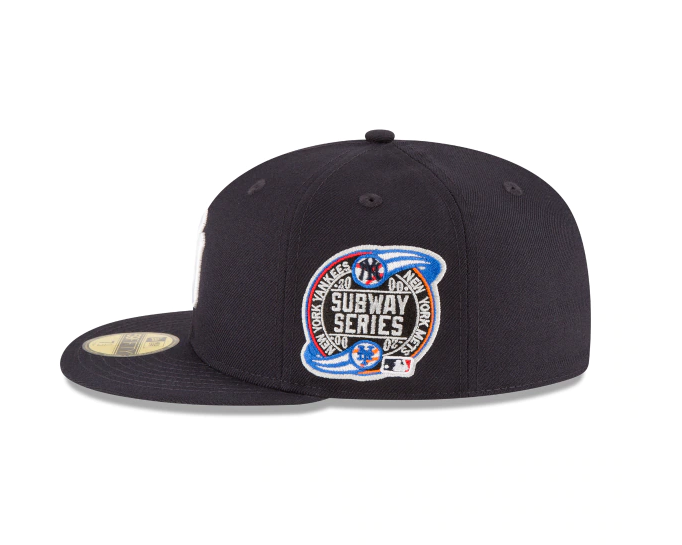 New York Yankees New Era 2000 World Series (Subway Series) Wool 59FIFTY Fitted Hat - Navy