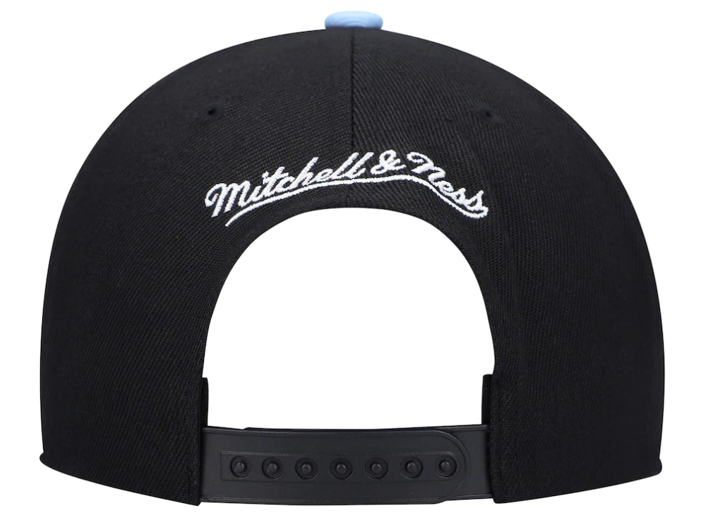 Men's Chicago Bulls Mitchell & Ness Black/Blue Hardwood Classics Reload 2.0 Snapback Adjustable Hat