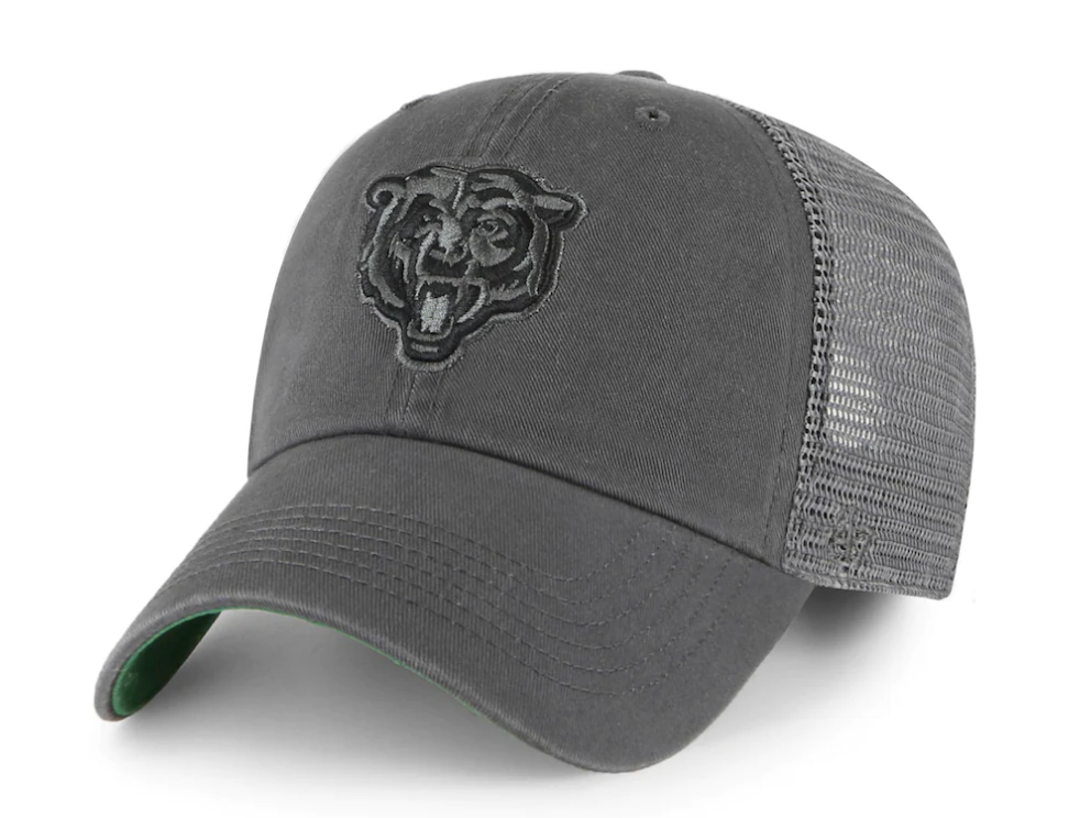 Chicago Bears '47 Trawler Clean Up Trucker Snapback Hat – Charcoal