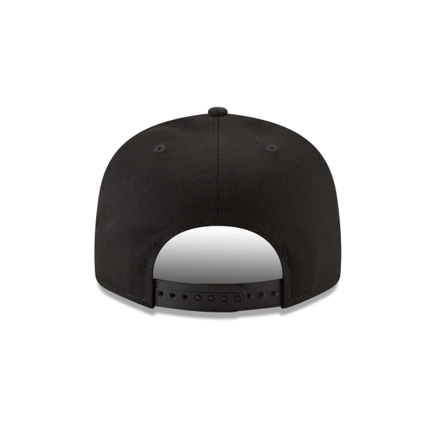 Men's Orlando Magic New Era Black On Black Color Pack 9FIFTY Snapback Hat