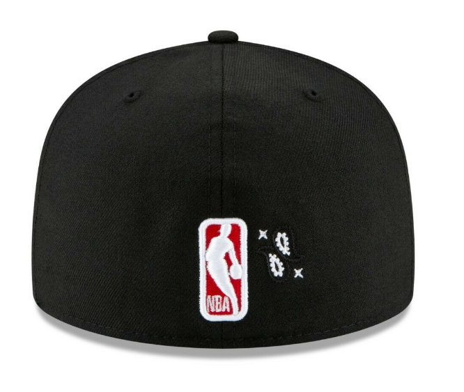 Chicago Bulls New Era Paisley Elements 59FIFTY Fitted Hat - Black