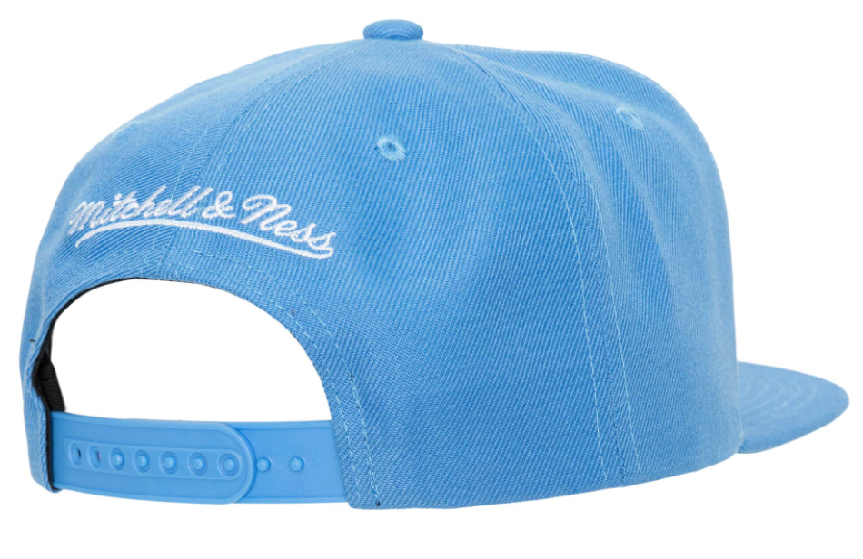 Mens Cleveland Cavaliers Blue Ground 2.0 Mitchell & Ness Snapback Adjustable Hat