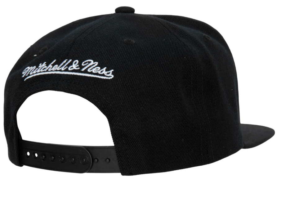 Miami Heat Team Script 2.0 Mitchell & Ness Snapback Hat