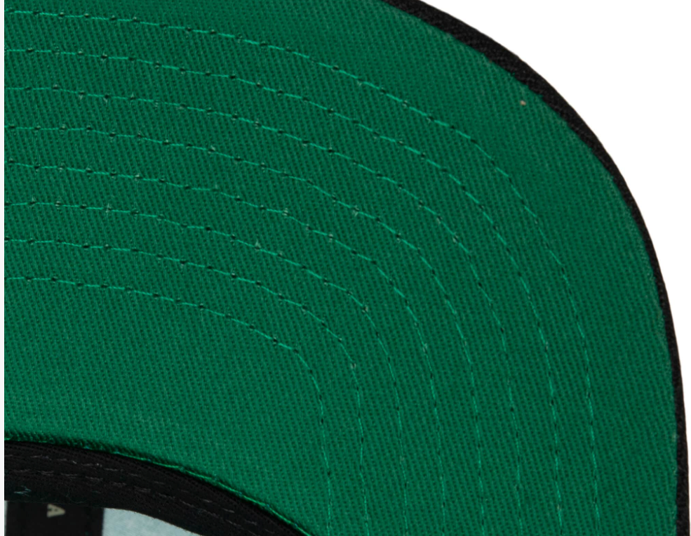 Vancouver Grizzlies NBA Rear Script Deadstock Mitchell & Ness Snapback Hat