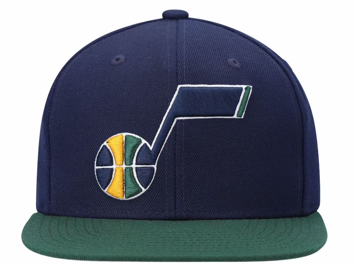 Mens NBA Utah Jazz HWC 2-Tone 2.0 Snapback Hat By Mitchell And Ness
