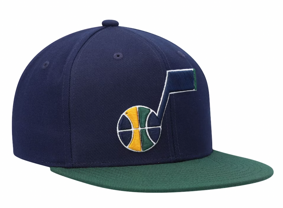 Mens NBA Utah Jazz HWC 2-Tone 2.0 Snapback Hat By Mitchell And Ness