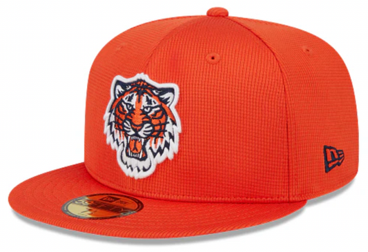 Detroit Tigers New Era Orange 2025 Spring Training 59FIFTY Fitted Hat