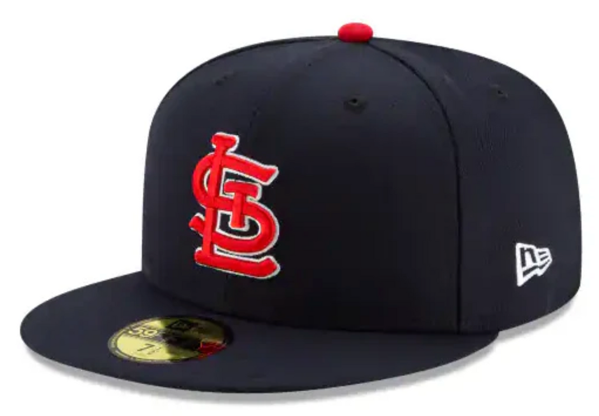 Men's St. Louis Cardinals New Era Navy Alternate Authentic Collection On-Field 59FIFTY Fitted Hat