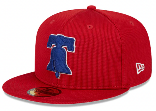 Philadelphia Phillies New Era Red 2025 Spring Training 59FIFTY Fitted Hat