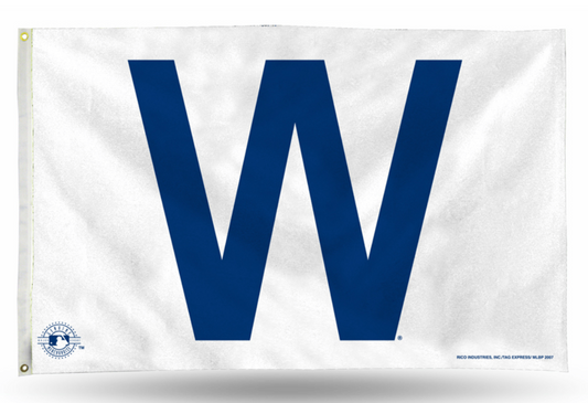 Chicago Cubs 3' X 5' W Flag By Rico