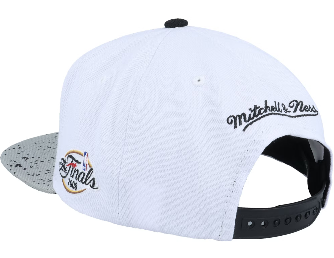 Men's Boston Celtics Mitchell & Ness Cement Top Snapback Hat