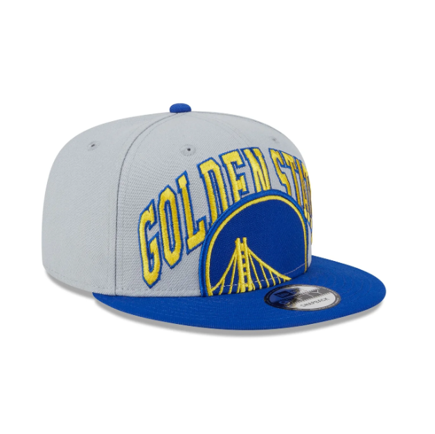 Men's Golden State Warriors 2023 NBA Tip Off Series Gray/Royal 9FIFTY Snapback Adjustable Hat