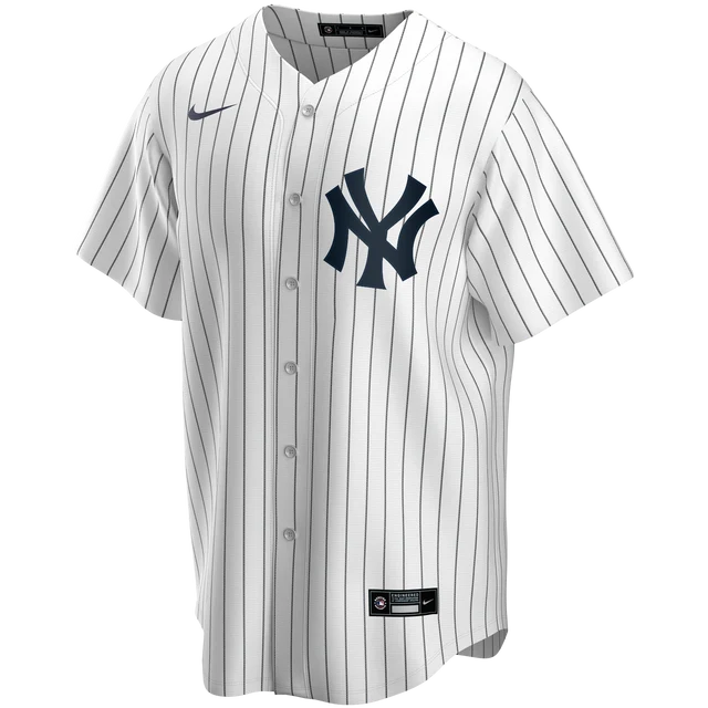 Men's Nike Andy Pettite #46 White New York Yankees Home Official Replica Player Jersey