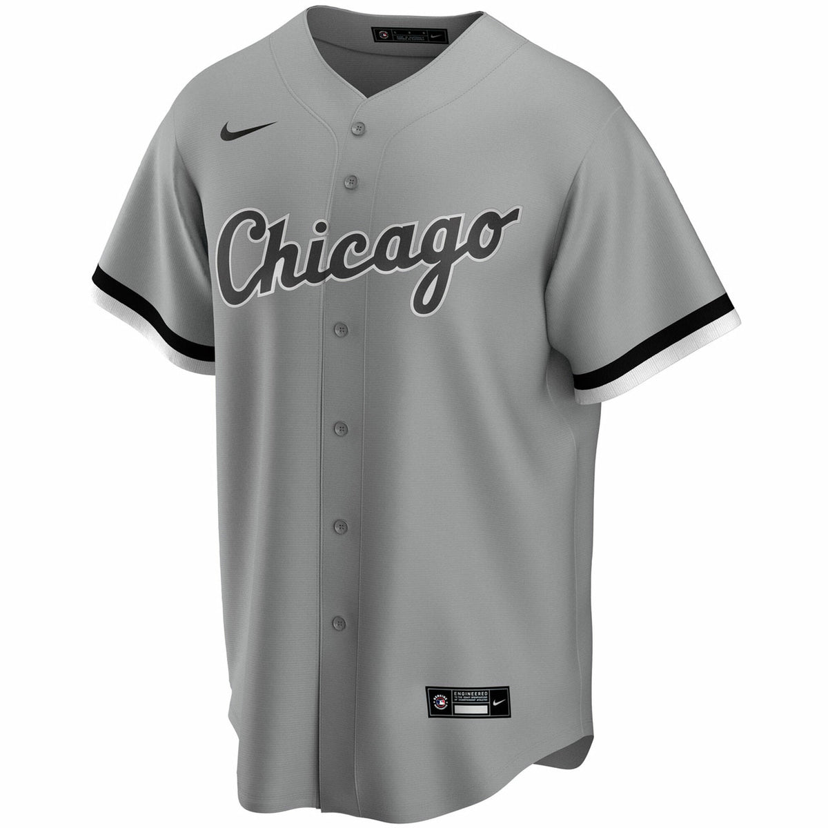 Men's Yoan Moncada Chicago White Sox Nike Gray Road Replica Team Jersey