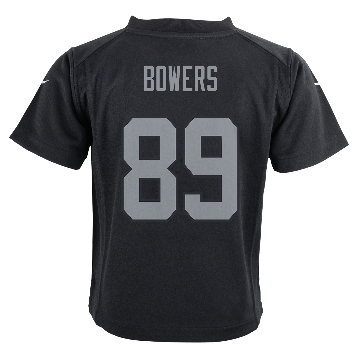 Child Las Vegas Raiders Brock Bowers Black Home Nike Game Jersey