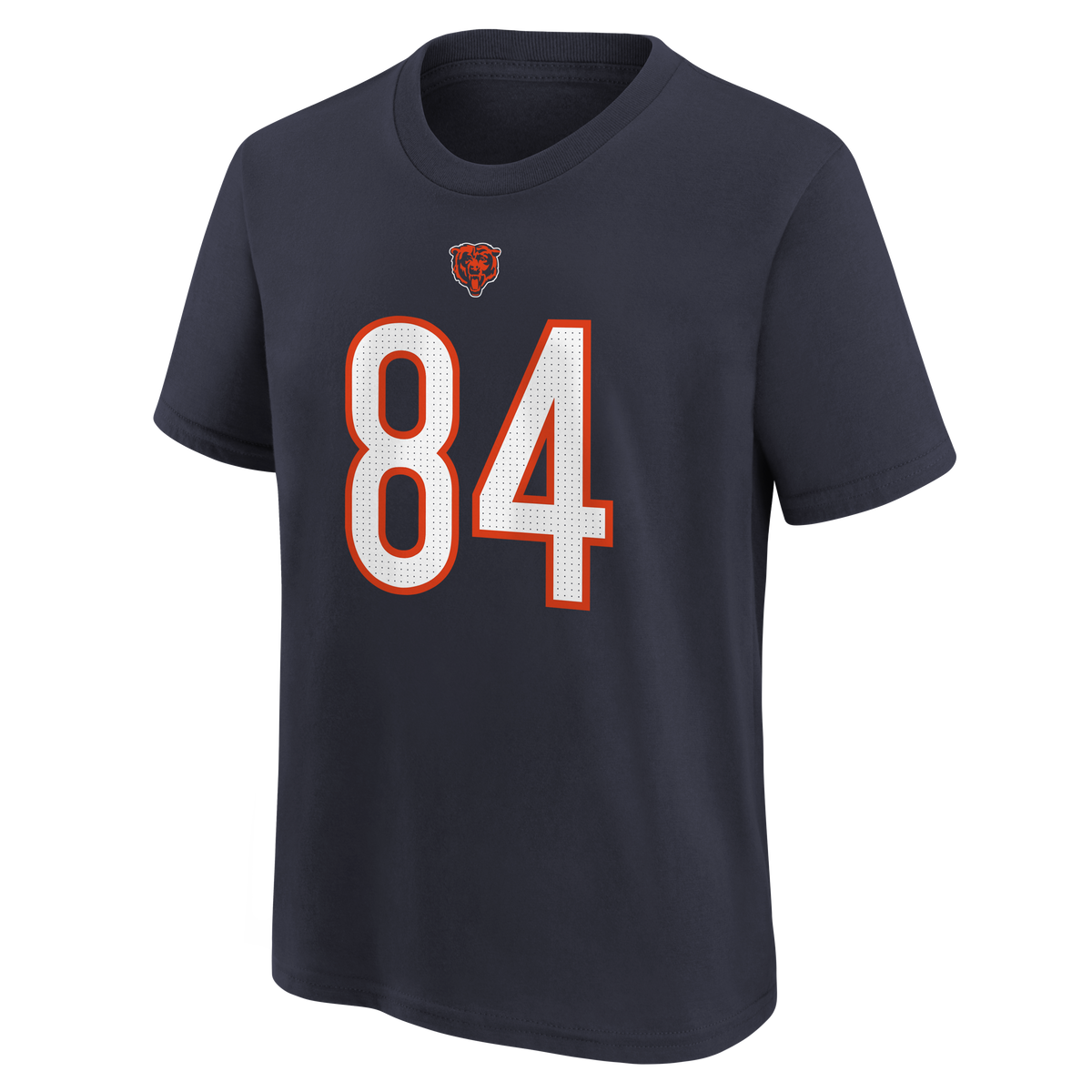 Youth Colston Loveland Chicago Bears Nike Navy FUSE Name & Number T-Shirt