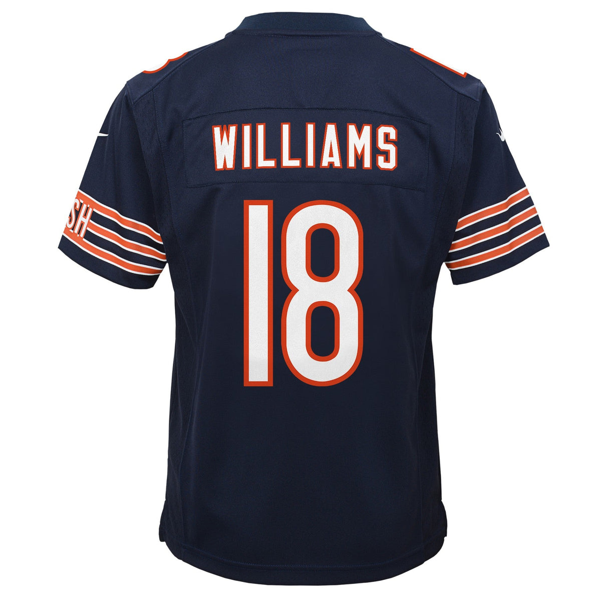 Youth Caleb Williams Chicago Bears Navy Nike Game Jersey