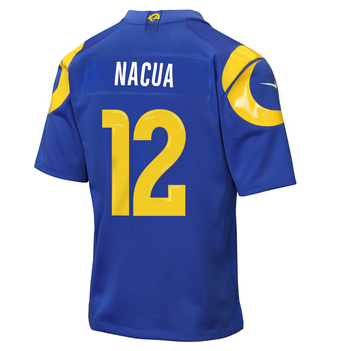 Youth Los Angeles Rams Puka Nacua Nike Royal Blue #12 Game Jersey