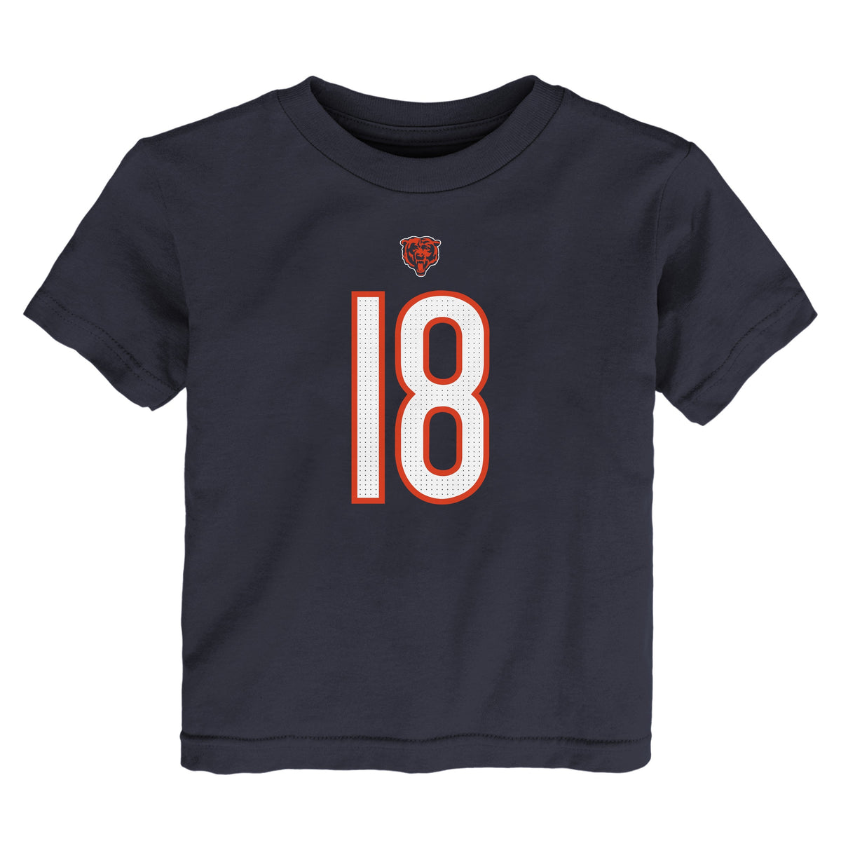 Kids Caleb Williams Chicago Bears Nike Navy Child FUSE Name & Number T-Shirt