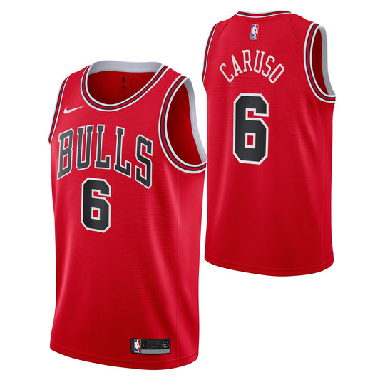Chicago Bulls Alex Caruso Youth Red Nike Replica Jersey