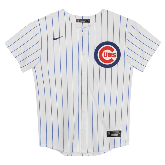Chicago Cubs Toddler Nike White Home Replica Jersey