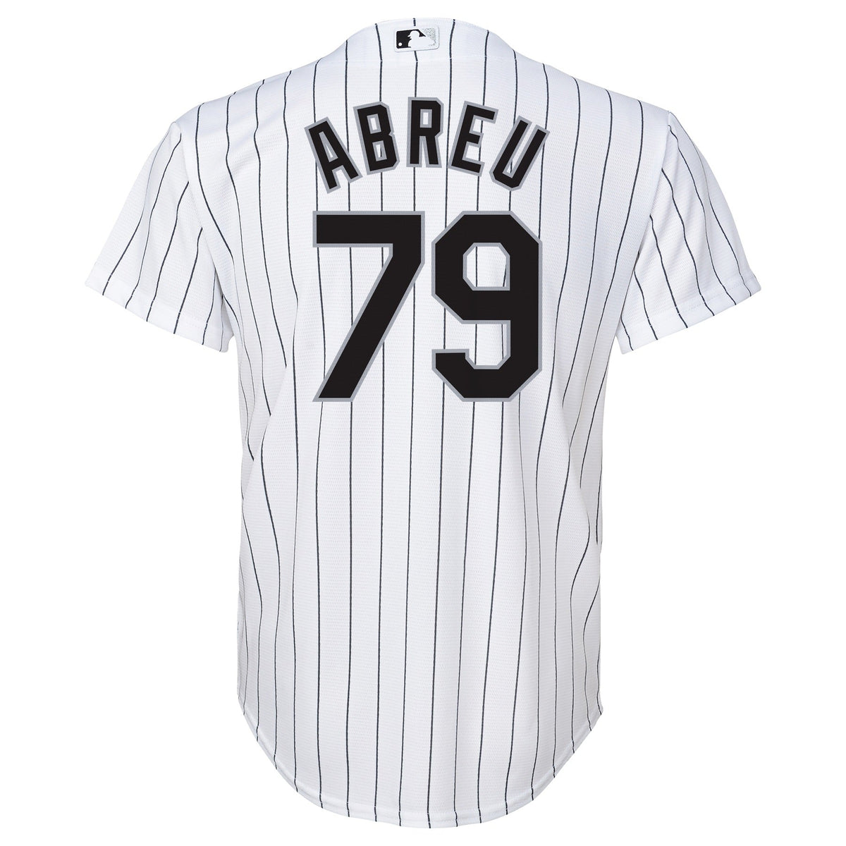 NIKE Youth Jose Abreu Chicago White Sox Home Pinstripe Replica Jersey