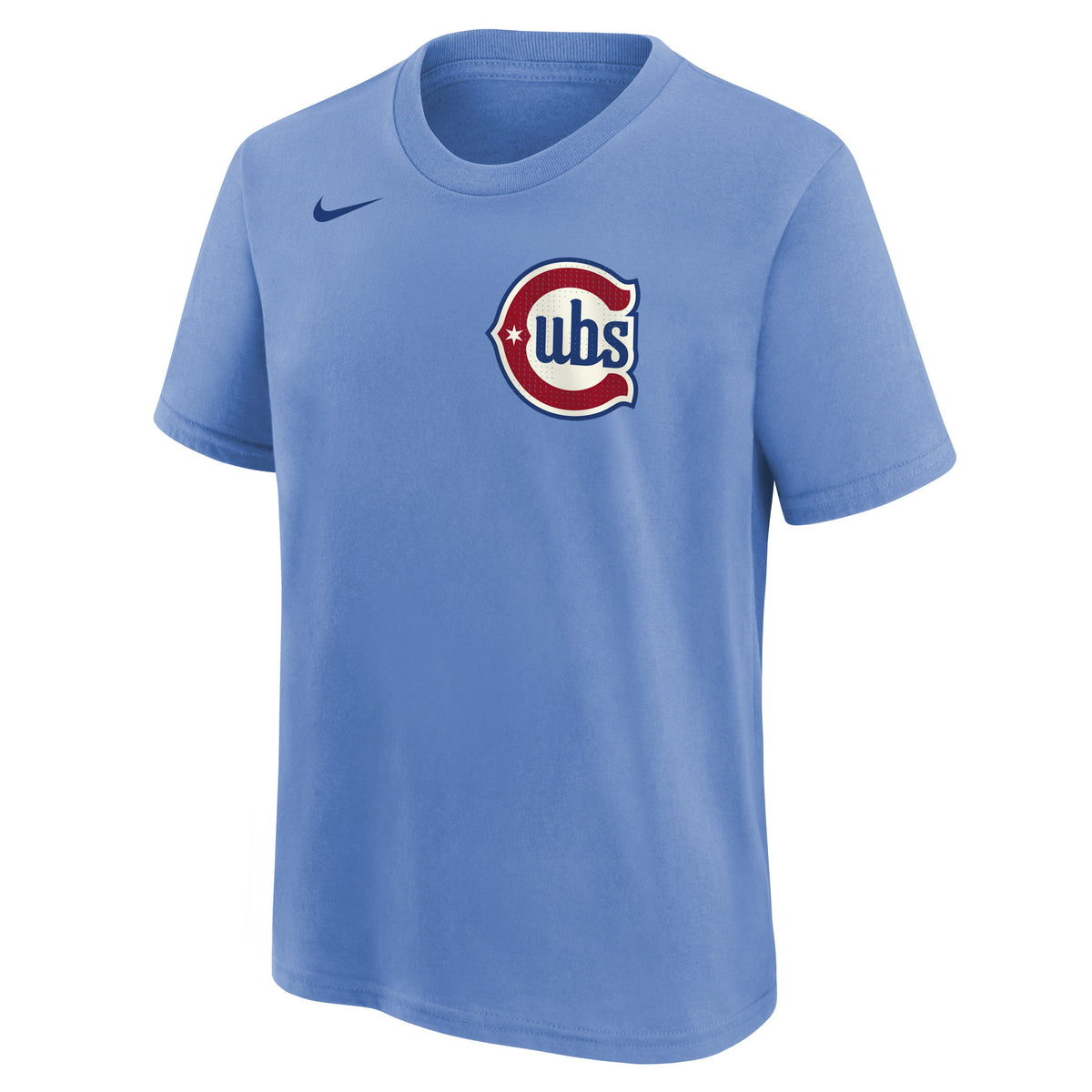 Youth Chicago Kyle Tucker Blues Alternate Nike Name And Number Tee