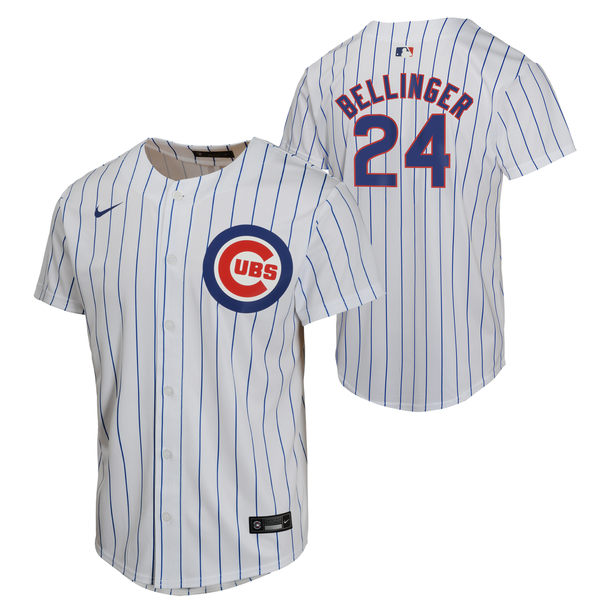 NIKE Youth Cody Bellinger Chicago Cubs White Home Replica Game Jersey
