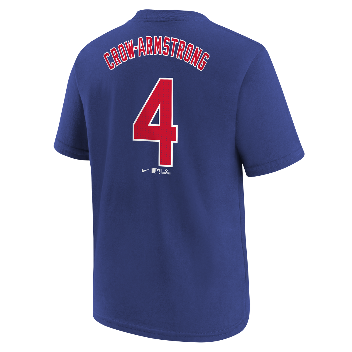 Toddler Chicago Pete Crow-Armstrong Royal Blue Nike Name And Number Tee-2025