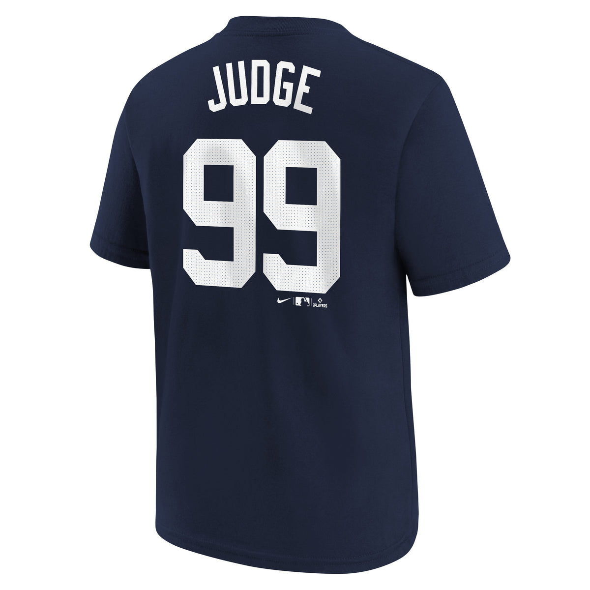 Youth Aaron Judge New York Yankees Nike Navy F.U.S.E. Name & Number T-Shirt