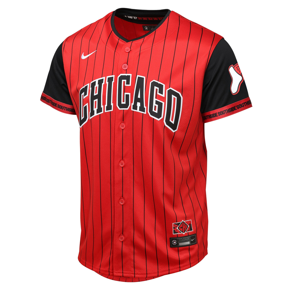 Kids Chicago White Sox 2025 City Connect Red Limited Child Replica Jersey