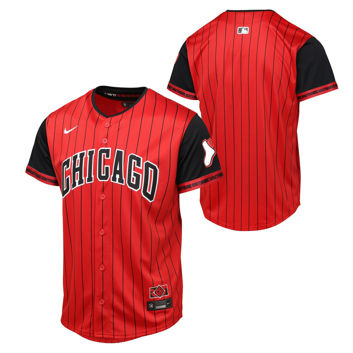 Kids Chicago White Sox 2025 City Connect Red Limited Child Replica Jersey