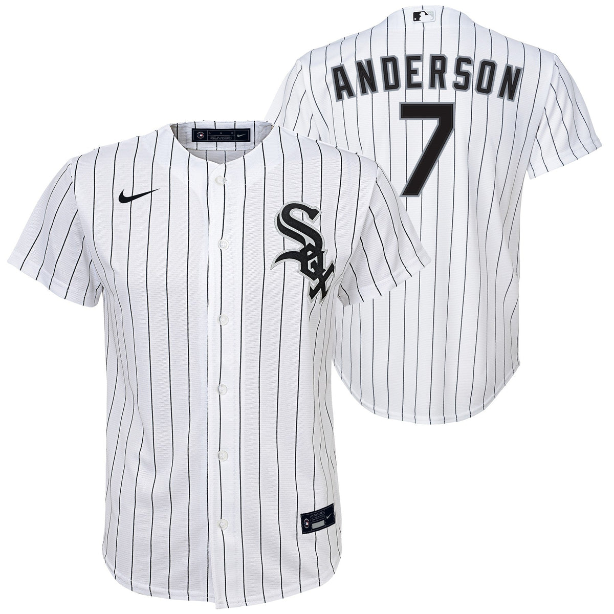 Infant Tim Anderson Chicago White Sox Nike Home White Replica Team Jersey