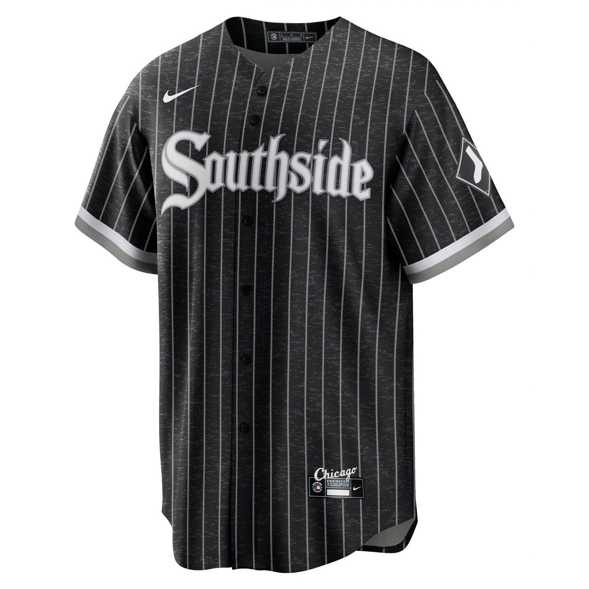 Men's Chicago White Sox Nike Black Southside City Connect Replica Jersey