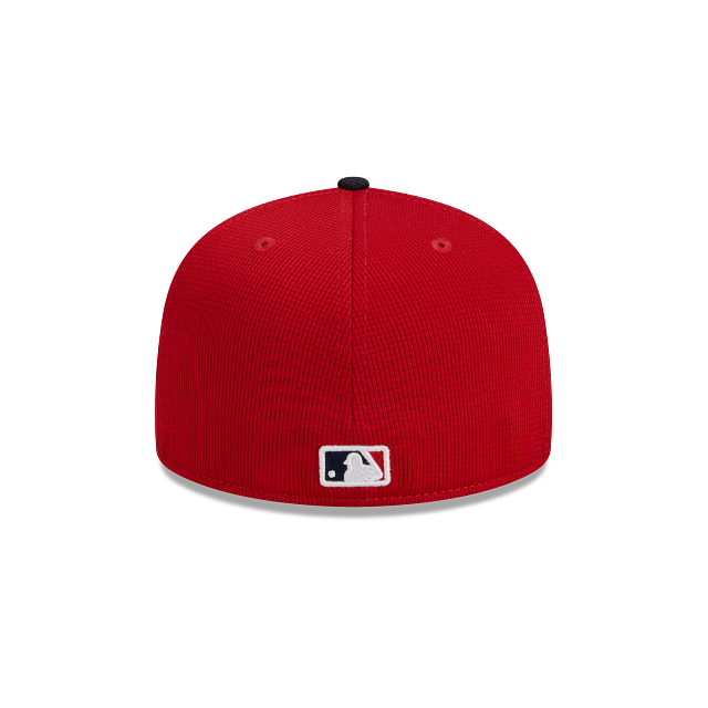Atlanta Braves New Era Red/Navy 2025 Spring Training 59FIFTY Fitted Hat