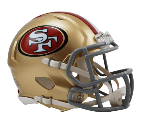 San Francisco 49ers Speed Mini Helmet