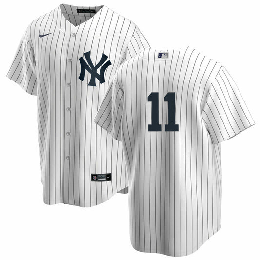 Men's Nike Anthony Volpe #11 White New York Yankees Home Official Replica Player Jersey