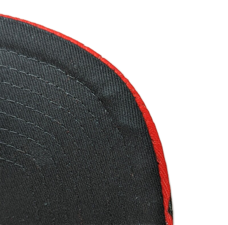 Men's Mitchell & Ness Black/Red Toronto Raptors Hardwood Classics Snapshot Adjustable Snapback Hat