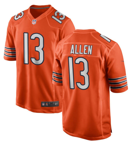 Youth Keenan Allen Chicago Bears Nike Orange Alternate Game Jersey