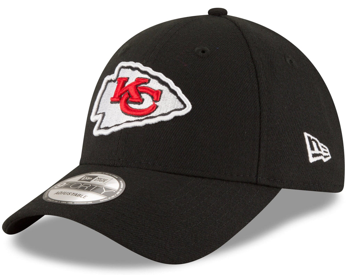 Kansas City Chiefs Black The League 9FORTY Adjustable Game Hat