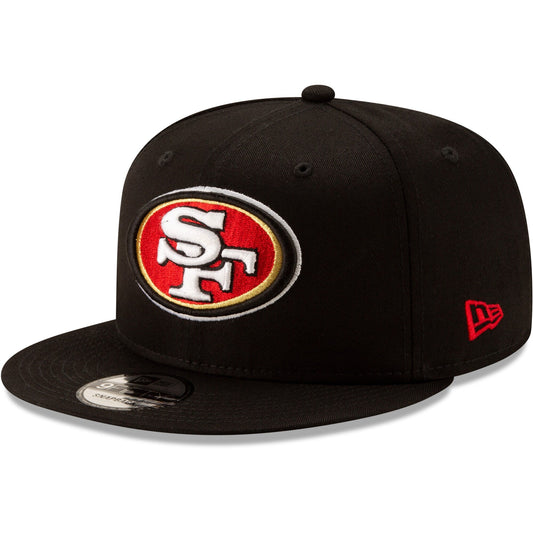 San Francisco 49ers New Era Black Basic 9FIFTY Snapback Hat